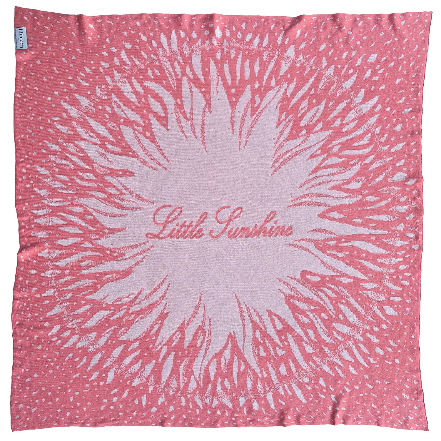 Entdecke unsere hochwertigen LILIMOON Babydecke 'SUNSHINE': Hergestellt aus feinster italienischer Baumwolle und Kaschmir in Hamburg. Personalisiere deine Decke mit dem Wunschnamen deines Kindes.