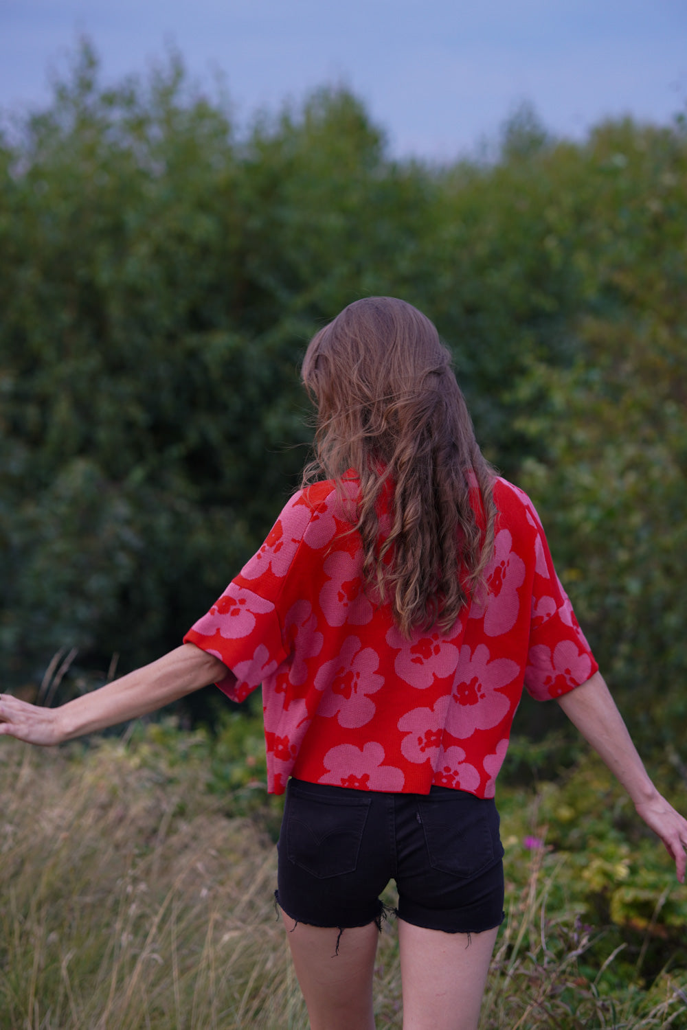 Shirt POPPY – mit Seide