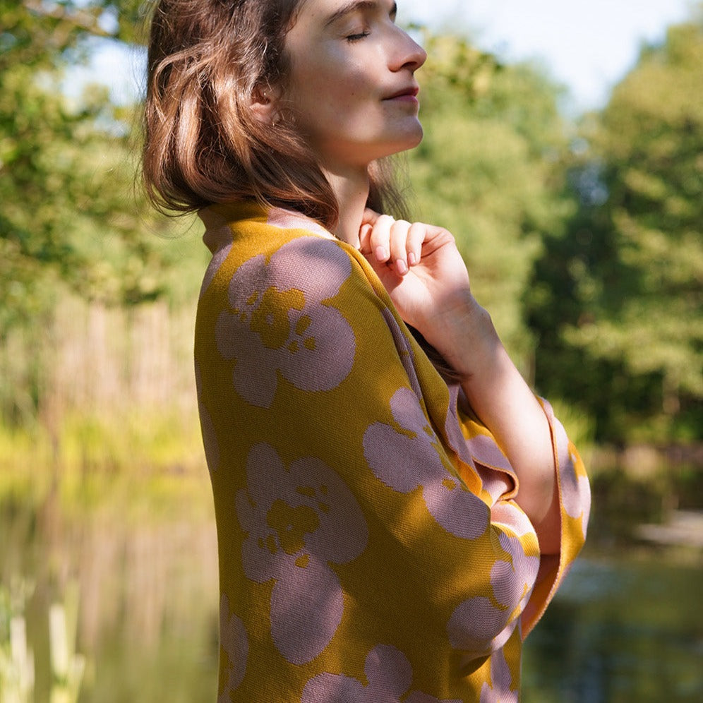 Stola POPPY – mit Seide