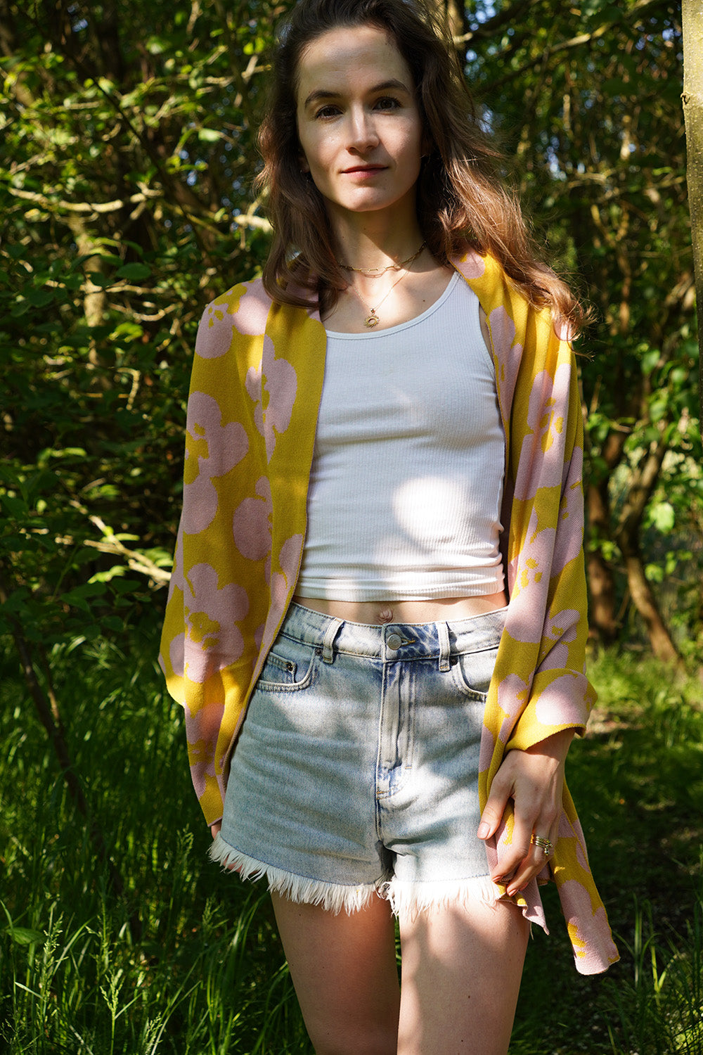 Stola POPPY – mit Seide