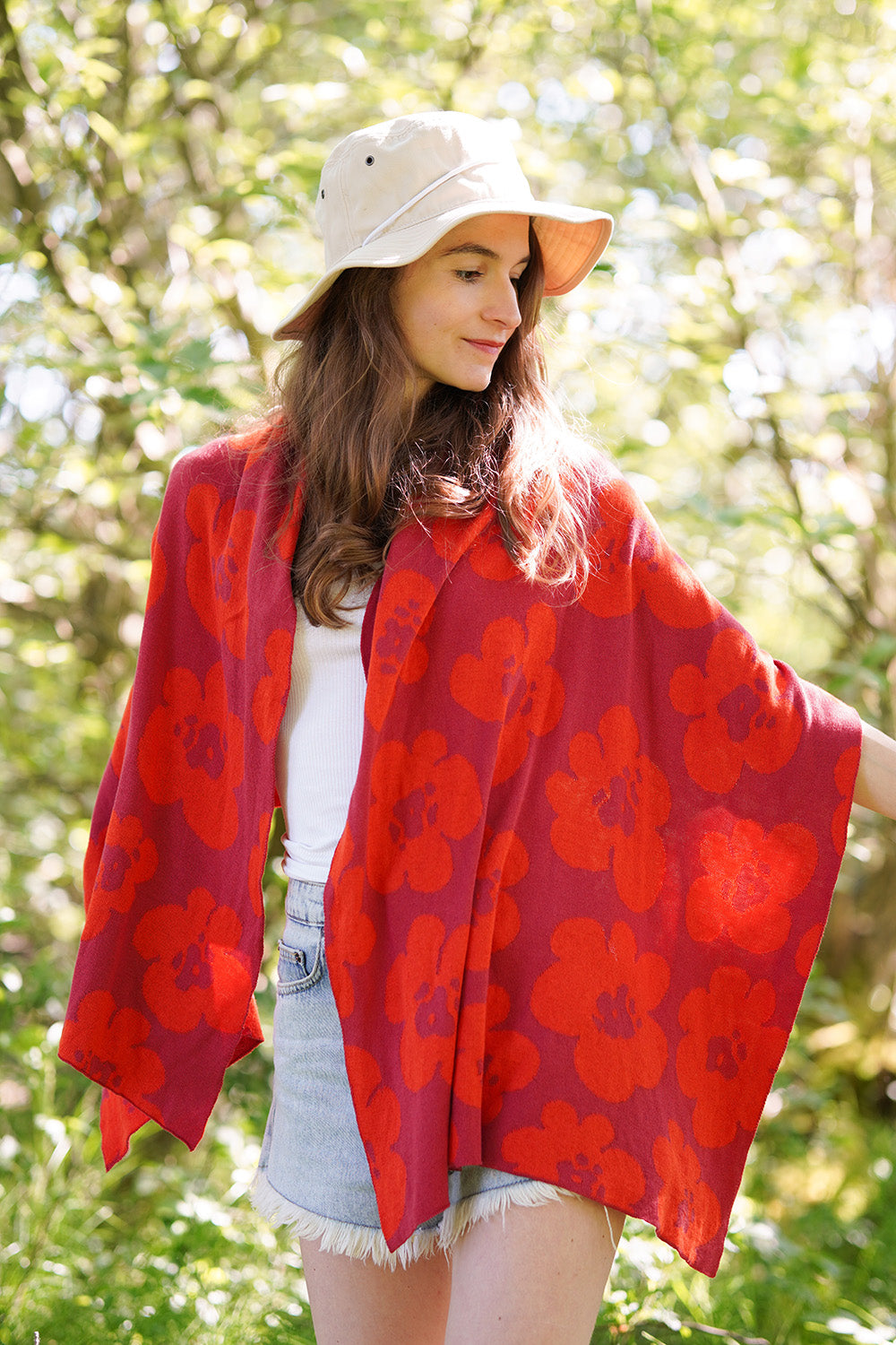 Stola POPPY – mit Kaschmir und Seide