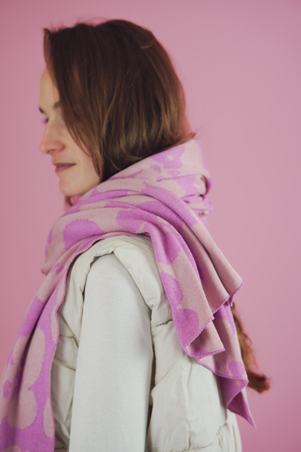 Stola POPPY – mit Kaschmir und Seide