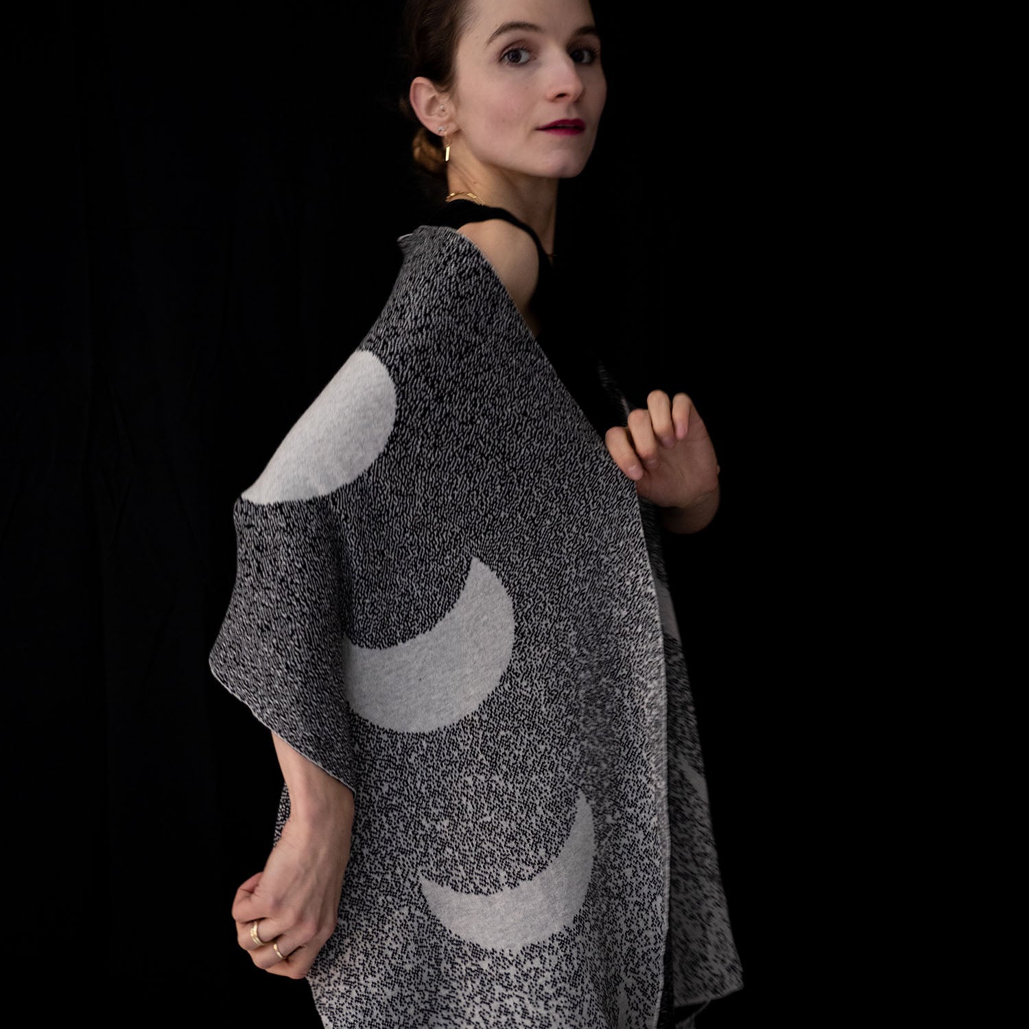 Schal MOON – mit Kaschmir und Seide