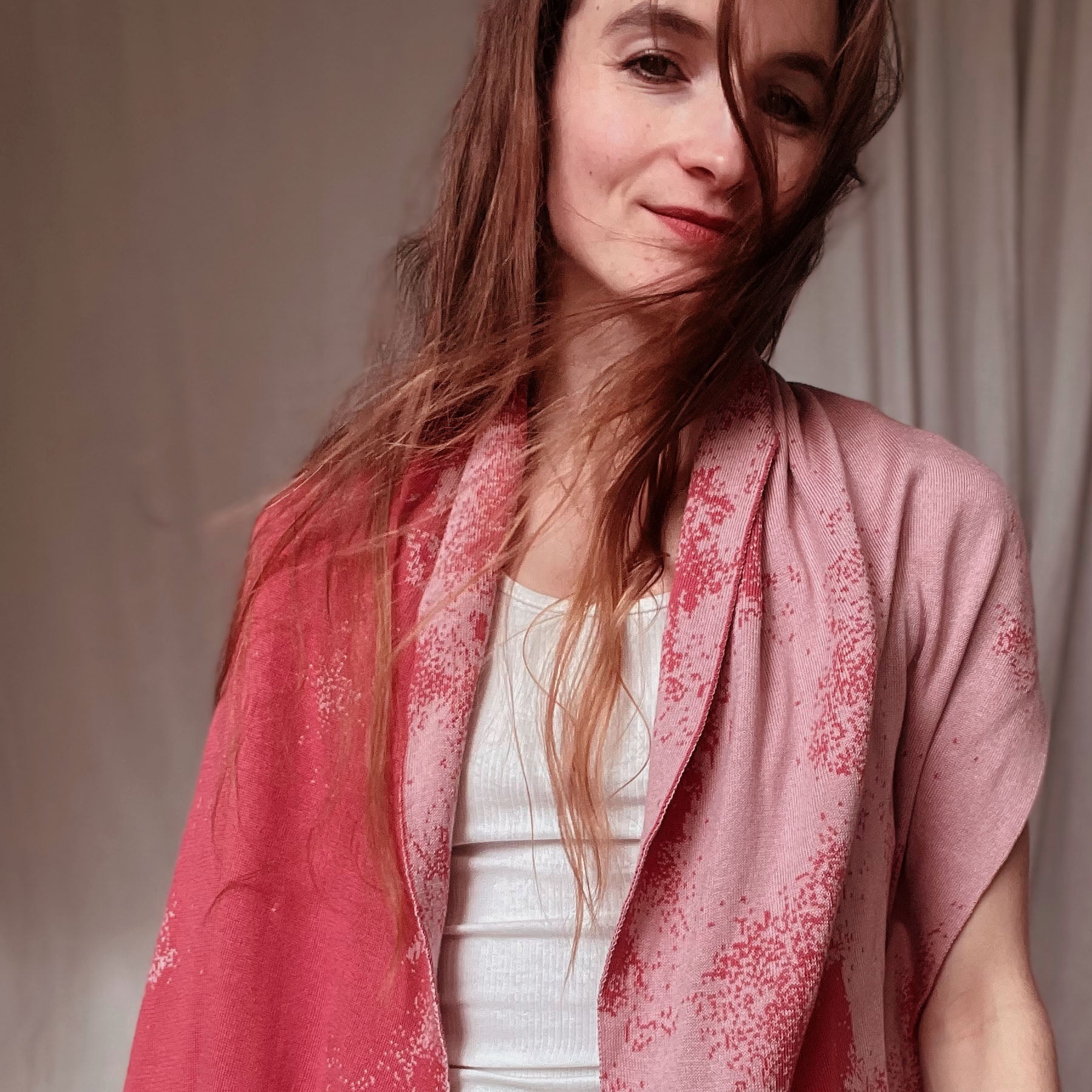 Schal CLOUDY – mit Seide