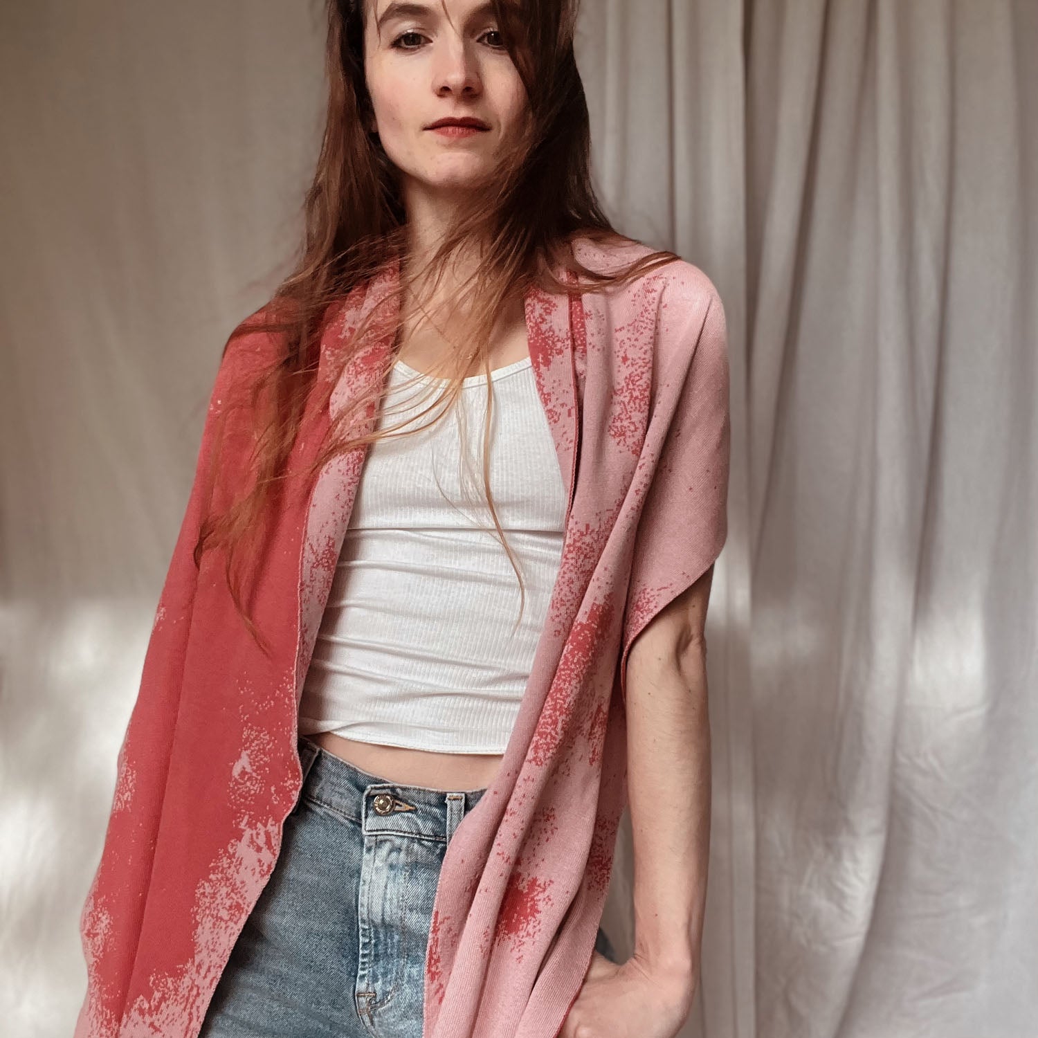 Schal CLOUDY – mit Seide