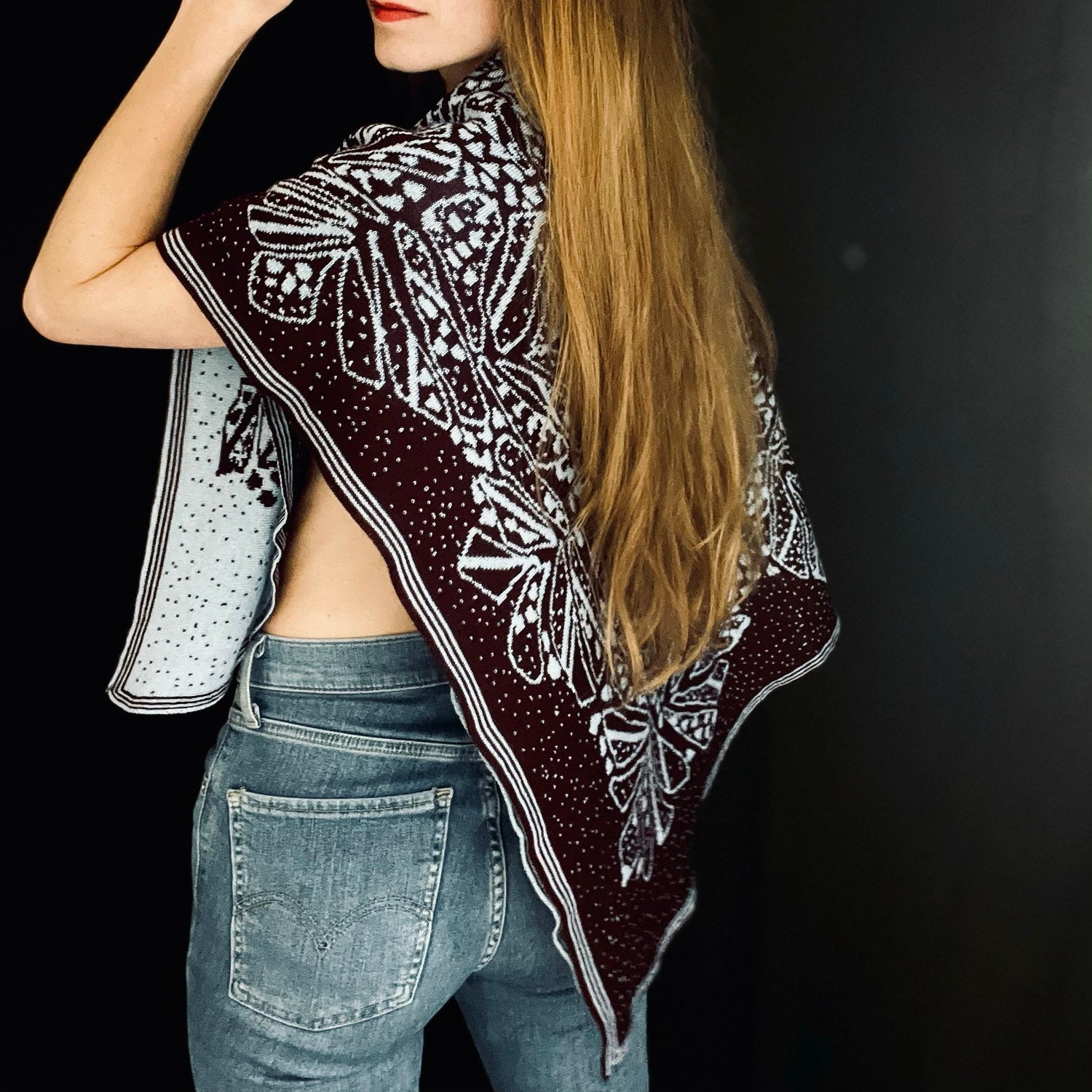 Tuch WILD THING  – mit Kaschmir
