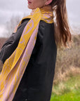Schal TULIP – mit Seide