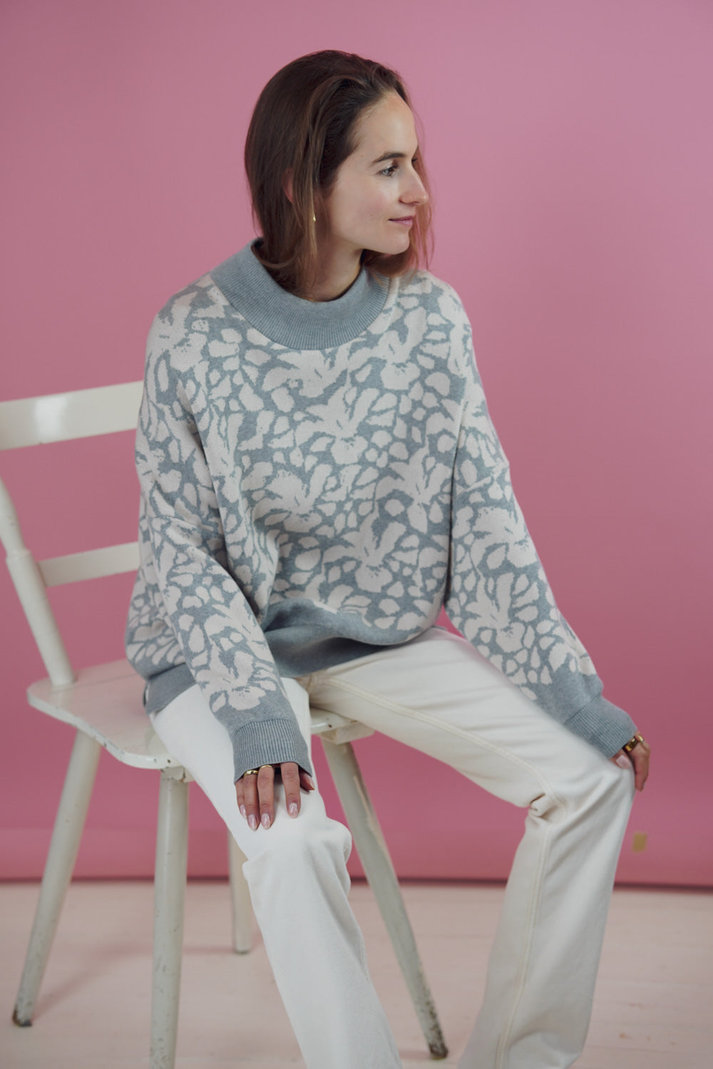 Sweater &#39;IRIS&#39; with cashmere