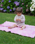 Personalized baby blanket 'ROSALIE'