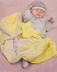 Personalized baby blanket 'SUNSHINE'