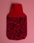 Hot water bottle cover 'IRIS' with cashmere