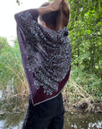 Shawl 'WILD THING' with cashmere