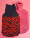 Wärmflaschenbezug 'IRIS' mit Kaschmir und Seide
