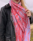 Scarf 'TULIP' with cashmere and silk 